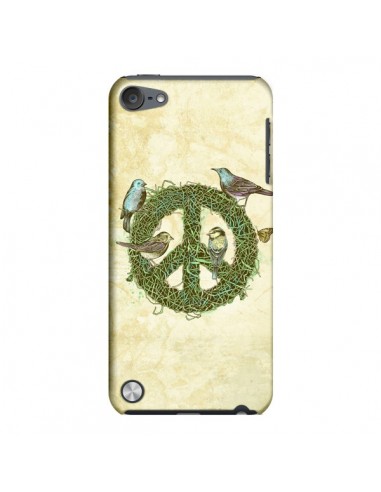 Coque Peace And Love Nature Oiseaux pour iPod Touch 5 - Rachel Caldwell