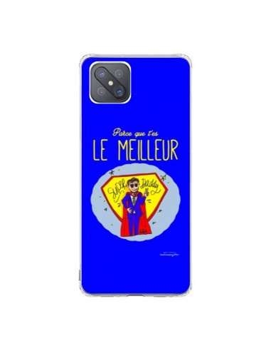 Coque Oppo Reno4 Z 5G Le meilleur Papa Fête des Pères - Leellouebrigitte