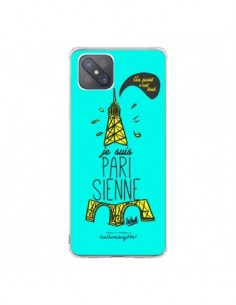 Coque Oppo Reno4 Z 5G Je suis Parisienne La Tour Eiffel...