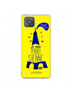 Coque Oppo Reno4 Z 5G Je suis Parisienne La Tour Eiffel...