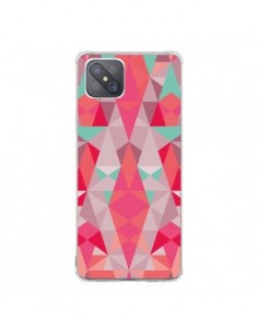 Coque Oppo Reno4 Z 5G Azteque Rouge - Leandro Pita