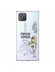 Coque Oppo Reno4 Z 5G Parisian Summer Ete Parisien...