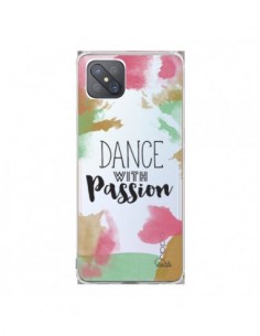 Coque Oppo Reno4 Z 5G Dance With Passion Transparente -...