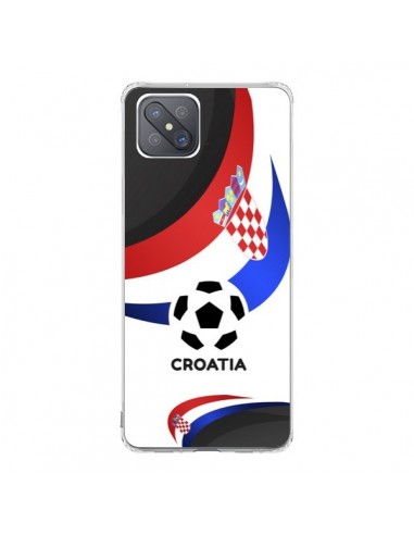 Coque Oppo Reno4 Z 5G Equipe Croatie Football - Madotta