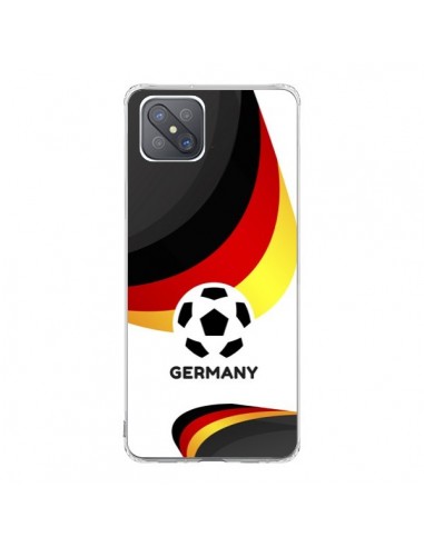 Coque Oppo Reno4 Z 5G Equipe Allemagne Football - Madotta