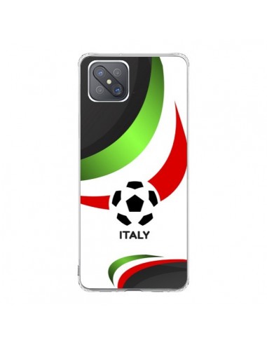 Coque Oppo Reno4 Z 5G Equipe Italie Football - Madotta