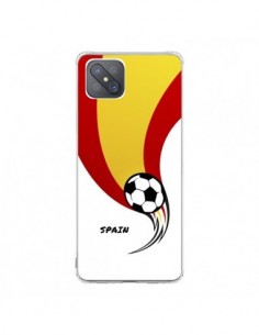 Coque Oppo Reno4 Z 5G Equipe Espagne Spain Football -...