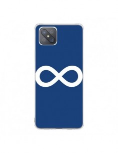 Coque Oppo Reno4 Z 5G Infini Navy Blue Infinity - Mary...