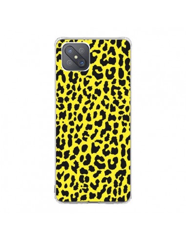 Coque Oppo Reno4 Z 5G Leopard Jaune - Mary Nesrala