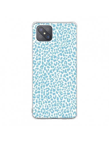 Coque Oppo Reno4 Z 5G Leopard Turquoise - Mary Nesrala