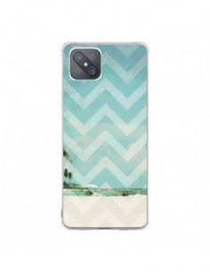 Coque Oppo Reno4 Z 5G Chevron Beach Dreams Triangle...