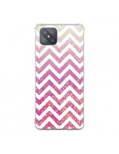 Coque Oppo Reno4 Z 5G Chevron Pixie Dust Triangle Azteque - Mary Nesrala