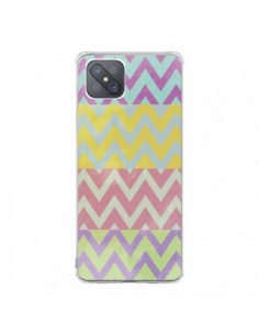 Coque Oppo Reno4 Z 5G Chevron Summer Triangle Azteque -...