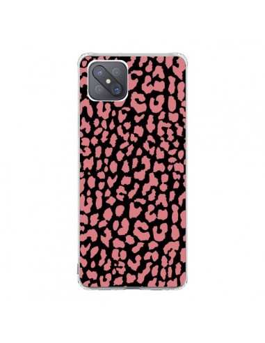 Coque Oppo Reno4 Z 5G Leopard Corail - Mary Nesrala