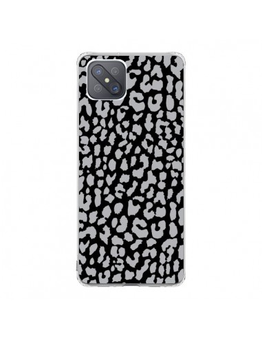 Coque Oppo Reno4 Z 5G Leopard Gris - Mary Nesrala