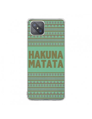 Coque Oppo Reno4 Z 5G Hakuna Matata Roi Lion - Mary Nesrala