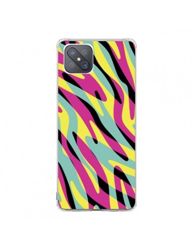 Coque Oppo Reno4 Z 5G In the wild arc en ciel - Mary Nesrala