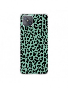 Coque Oppo Reno4 Z 5G Leopard Mint Vert Neon - Mary Nesrala