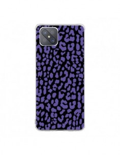 Coque Oppo Reno4 Z 5G Leopard Violet - Mary Nesrala