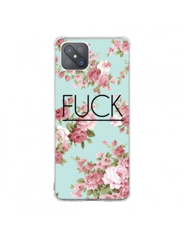 Coque Oppo Reno4 Z 5G Fuck Fleurs - Maryline Cazenave