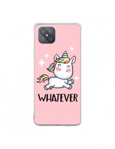 Coque Oppo Reno4 Z 5G Licorne Whatever - Maryline Cazenave