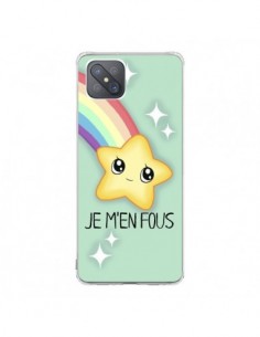 Coque Oppo Reno4 Z 5G Etoile Je m'en fous - Maryline...