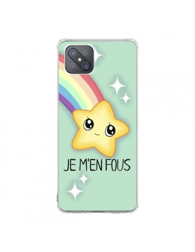 Coque Oppo Reno4 Z 5G Etoile Je m'en fous - Maryline Cazenave