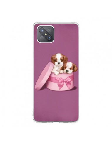 Coque Oppo Reno4 Z 5G Chien Dog Boite Noeud - Maryline Cazenave