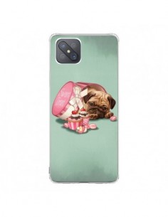 Coque Oppo Reno4 Z 5G Chien Dog Cupcakes Gateau Bonbon...