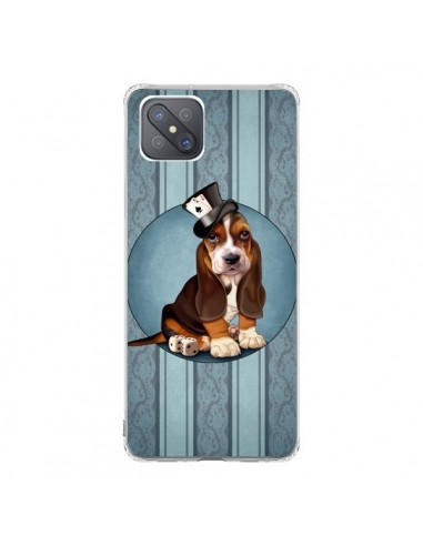 Coque Oppo Reno4 Z 5G Chien Dog Jeu Poket Cartes - Maryline Cazenave