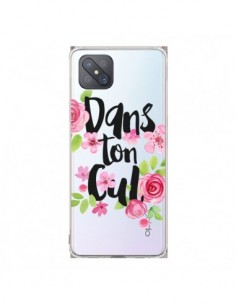 Coque Oppo Reno4 Z 5G Dans Ton Cul Fleurs Transparente -...