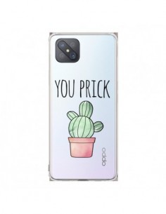 Coque Oppo Reno4 Z 5G You Prick Cactus Transparente -...