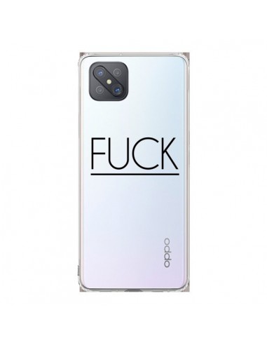 Coque Oppo Reno4 Z 5G Fuck Transparente - Maryline Cazenave