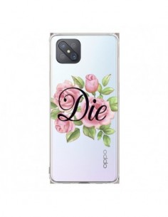 Coque Oppo Reno4 Z 5G Die Fleurs Transparente - Maryline...