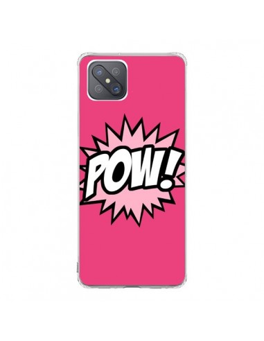 Coque Oppo Reno4 Z 5G Pow Bulles BD Comics - Maryline Cazenave