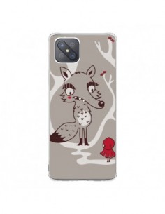 Coque Oppo Reno4 Z 5G Le Petit Chaperon Rouge Loup -...