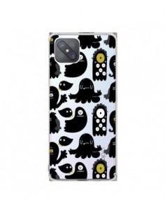 Coque Oppo Reno4 Z 5G Monsters Monstres Pattern...