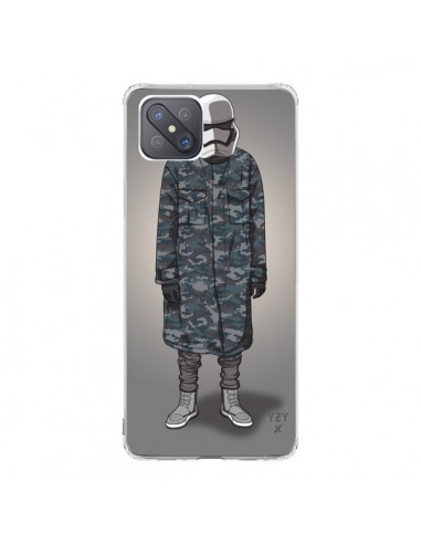 Coque Oppo Reno4 Z 5G White Trooper Soldat Yeezy - Mikadololo