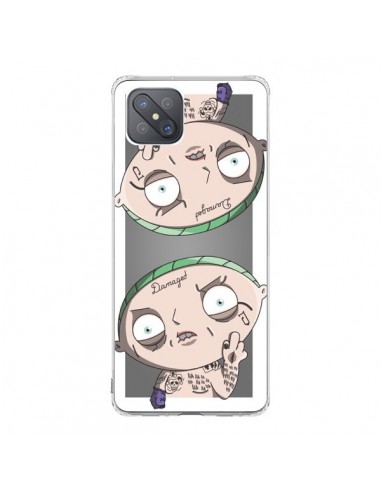 Coque Oppo Reno4 Z 5G Stewie Joker Suicide Squad Double - Mikadololo