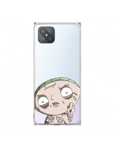 Coque Oppo Reno4 Z 5G Stewie Joker Suicide Squad Transparente - Mikadololo