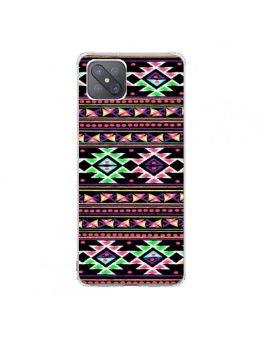 Coque Oppo Reno4 Z 5G Black Aylen Azteque - Monica Martinez