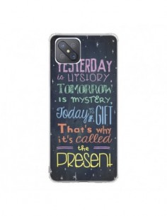 Coque Oppo Reno4 Z 5G Today is a gift Cadeau - Maximilian...