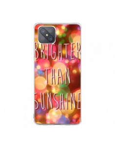 Coque Oppo Reno4 Z 5G Brighter Than Sunshine Paillettes -...