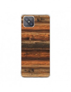 Coque Oppo Reno4 Z 5G Style Bois Buena Madera -...