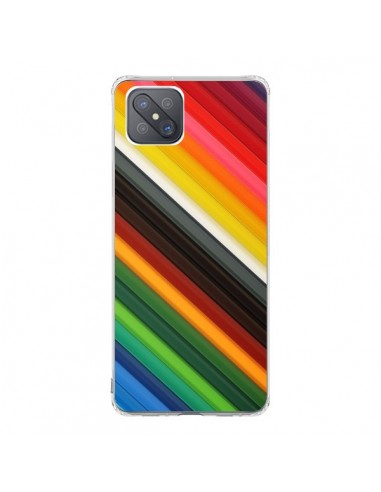 Coque Oppo Reno4 Z 5G Arc en Ciel Rainbow - Maximilian San