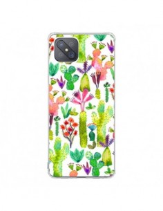 Coque Oppo Reno4 Z 5G Cacti Garden - Ninola Design