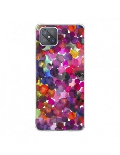 Coque Oppo Reno4 Z 5G Moody Geometry Rustic Brown -...