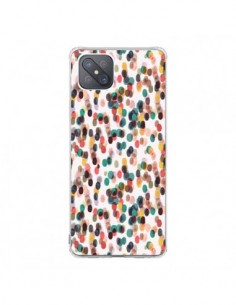 Coque Oppo Reno4 Z 5G Rainbow Lace Neon - Ninola Design