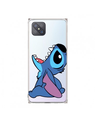 Coque Oppo Reno4 Z 5G Stitch de Lilo et Stitch Transparente