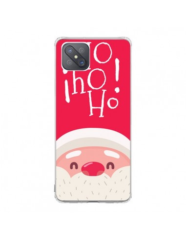 Coque Oppo Reno4 Z 5G Père Noël Oh Oh Oh Rouge - Nico